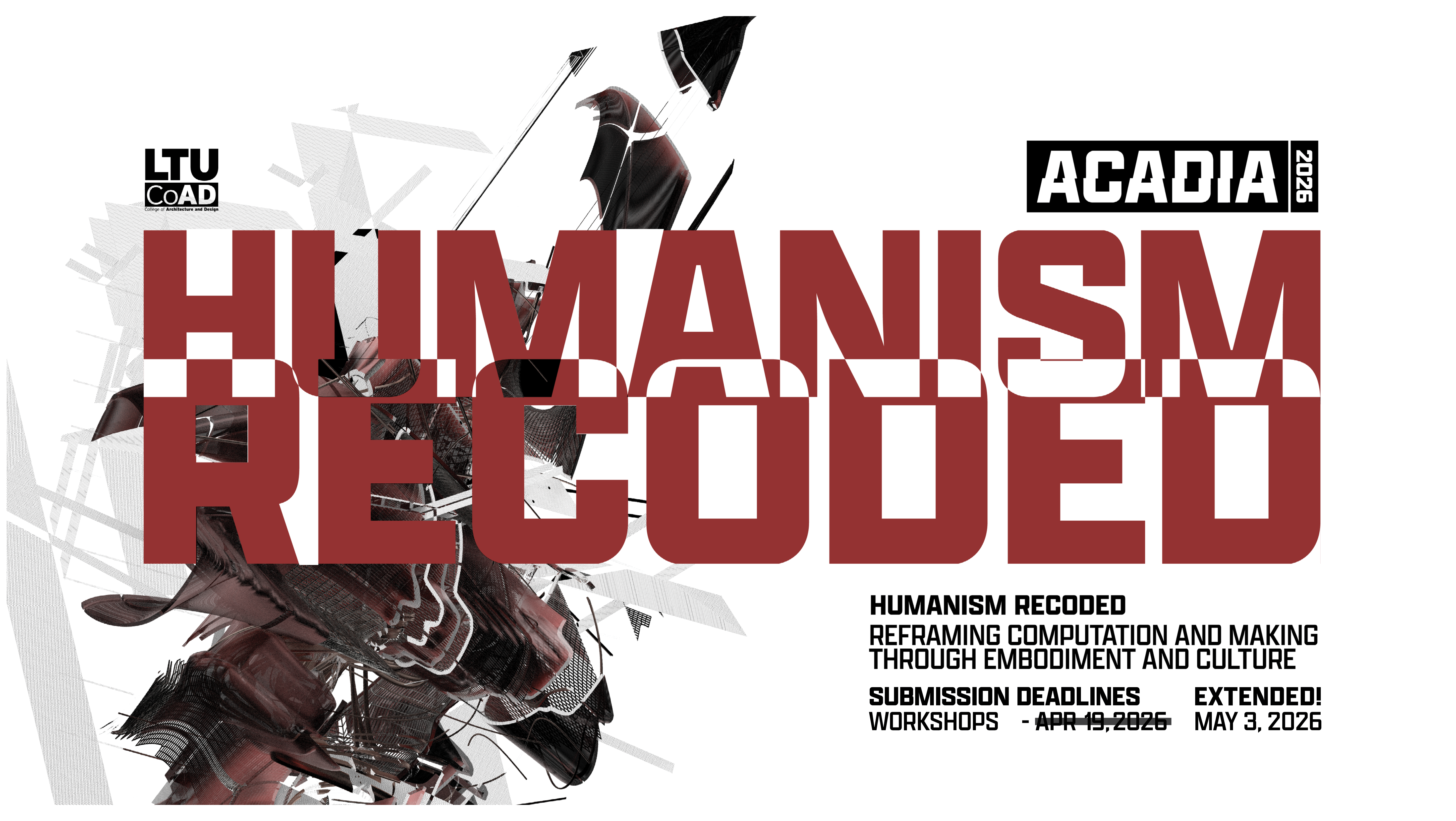 ACADIA Call for Workshops graphic