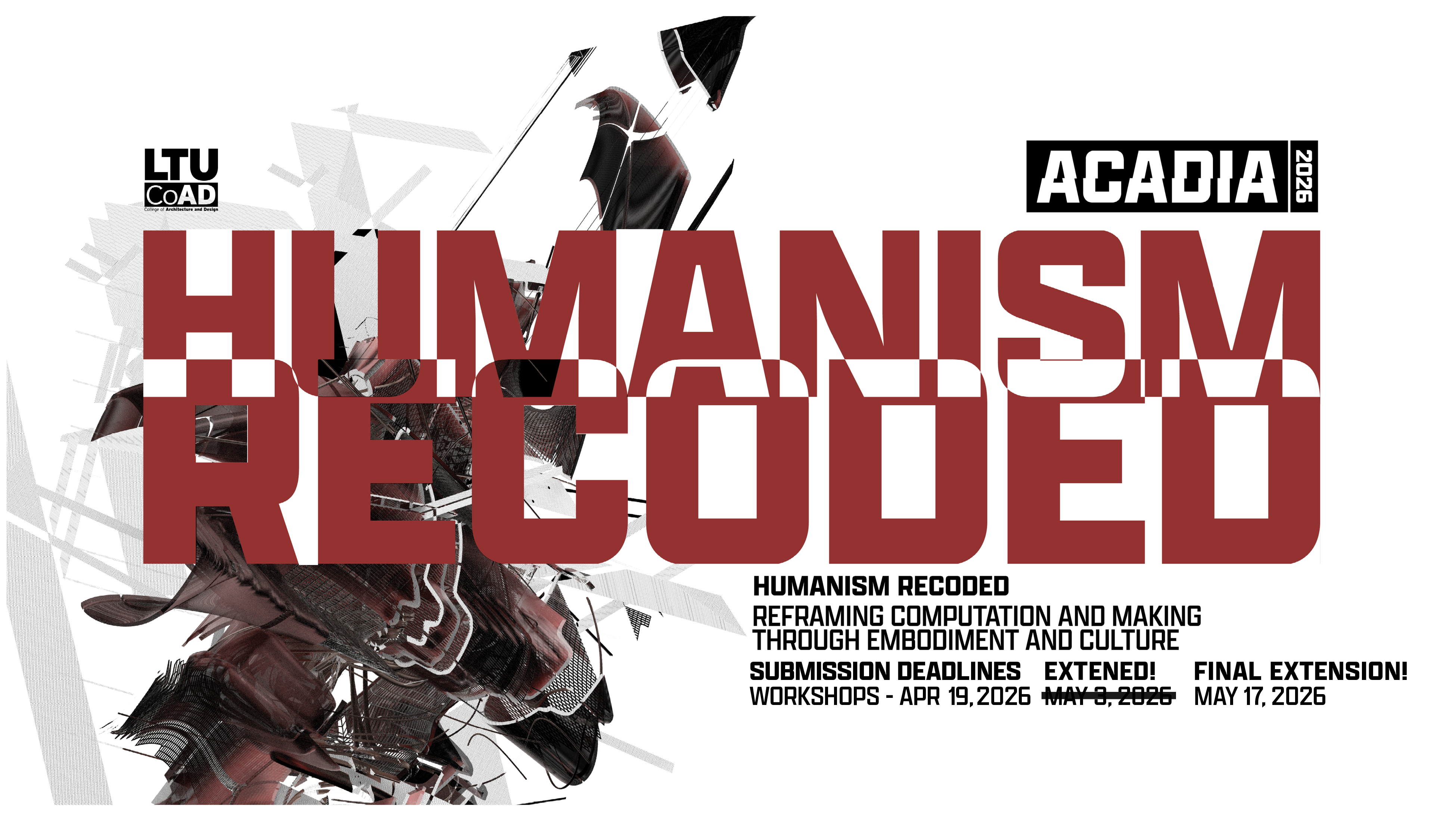 ACADIA Call for Workshops graphic