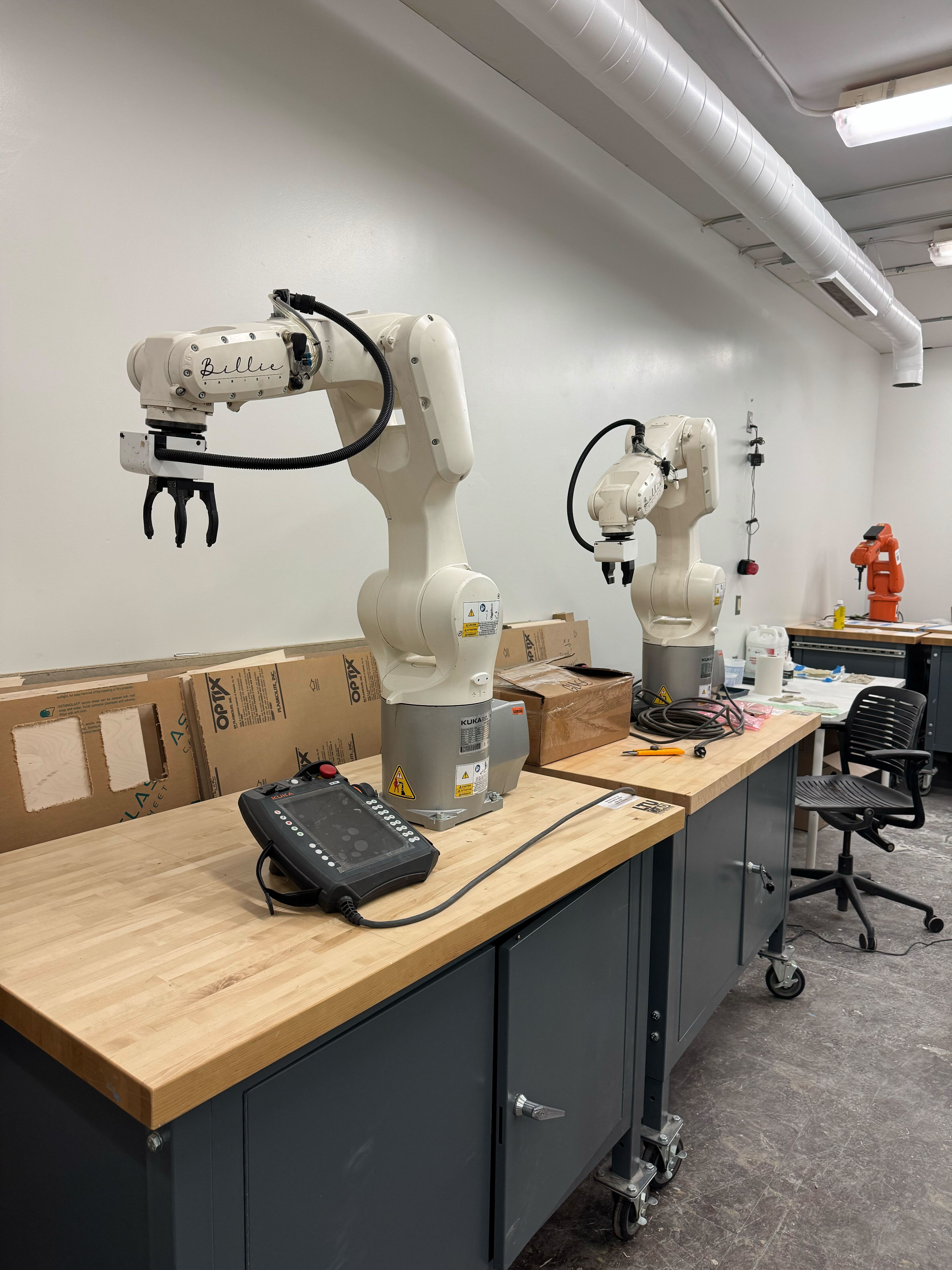 KUKA industrial robots